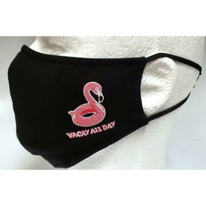 Embroidery Mask, Fashion Mask, Fabric, Cotton-Swan